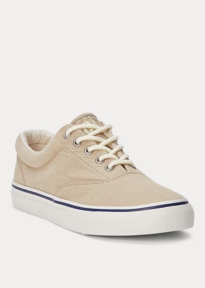 Men's Polo Ralph Lauren Harpoon Canvas Sneakers | 863971RQD